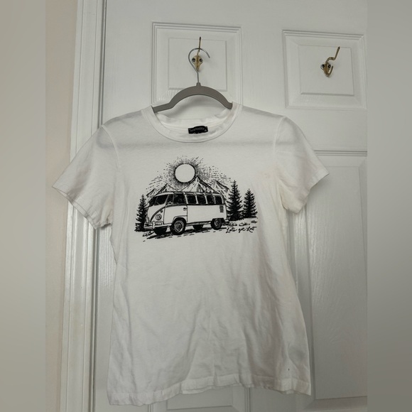 Originality S White Van Tee Shirt - Picture 1 of 2
